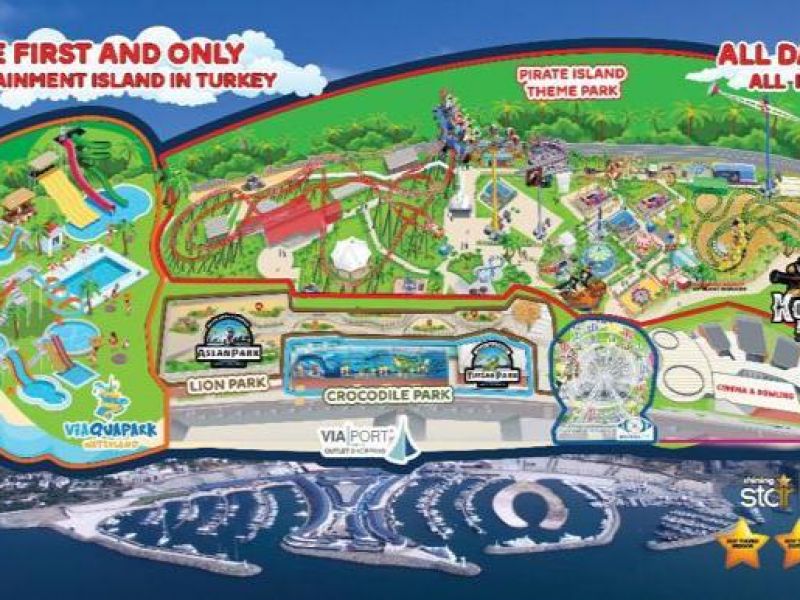 Viaport Marina Theme Park Tour