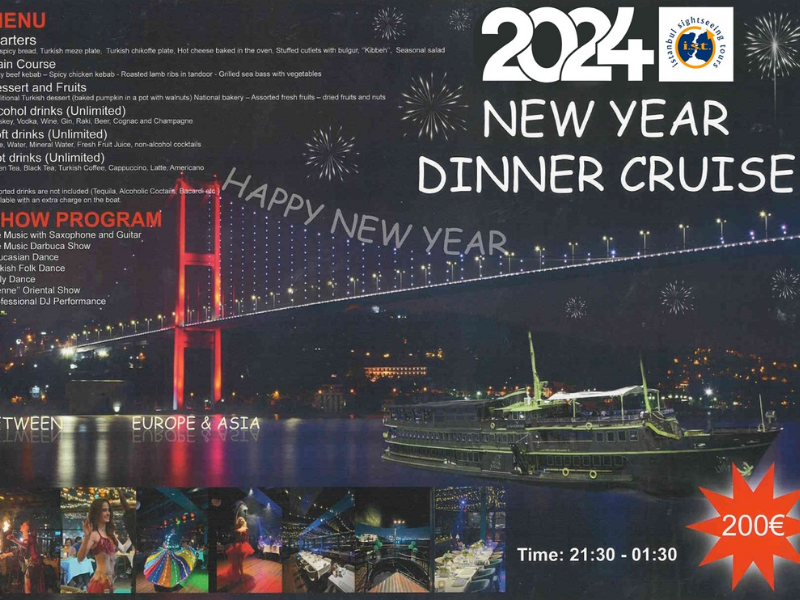 istanbul New Year Eve Dinner Party